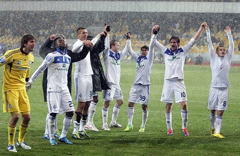 Динамо минимально побеждает в киевском дерби Первый мяч Динамо на обновленном Олимпийском забил Александр Алиев. 