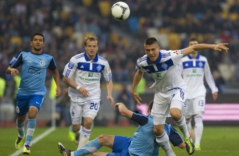 Динамо разбирается дома с Днепром "Сладкая парочка" Алиев и Милевский приносят киевлянам победу в важнейшем матче.