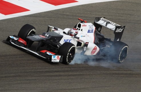 Формула-1. Кобаяси: "Сделали шаг вперед" На тестах в Муджелло пилоты Заубера протестировали ряд обновлений.
