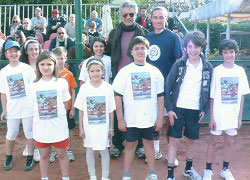 Долгополов провел день с итальянским тенором Украинский теннисист принял участие в благотворительной акции.