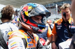 MotoGP. Педроса: "Стоунер невероятно силен" Дани закончил Гран-при Португалии на третьем месте.