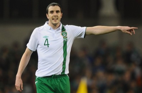 О'Ши может пропустить Евро У защитника сборной Ирландии возникли проблемы со здоровьем.