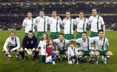 Есть окончательная заявка Ирландии на Евро-2012 Тренер Джованни Трапаттони сделал выбор из 23 футболистов.