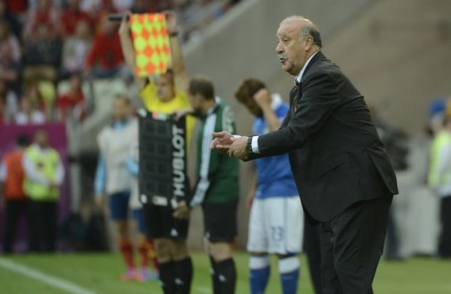 Дель Боске удовлетворен результатом Главный тренер сборной Испании прокомментировал матч с Италией (1:1).