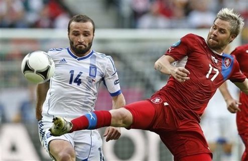 Хюбшман: "Есть шанс выйти из группы" Полузащитник сборной Чехии Томаш Хюбшман прокомментировал победу над сборной Греции (2:1).
