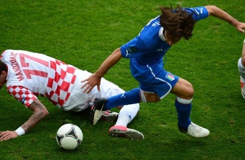 Италия и Хорватия играют вничью + ВИДЕО Завершился первый матч второго тура в группе С.