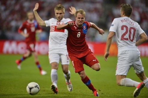 Чехия оставляет Польшу за бортом Евро-2012 + ВИДЕО Дружина Михала Билека выиграла группу А.