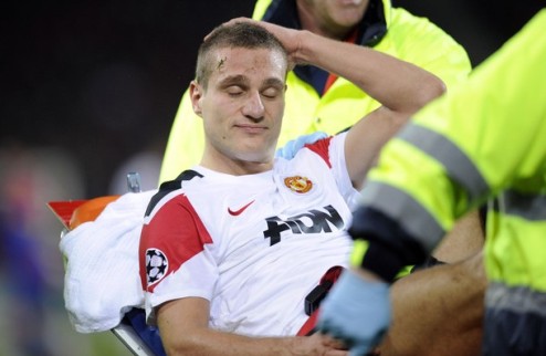 Видич вернется в строй на следующей неделе Защитник Манчестер Юнайтед восстанавливается после травмы колена.