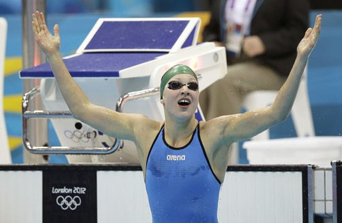 Плавание. Разочарование Лохте, триумф Мейлютите На Олимпиаде в Лондоне разыграно еще четыре комплекта медалей.