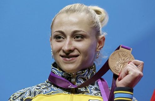 Тяжелая атлетика. Калина: "Вот это я дала!" Украинская штангистка Юлия Калина очень довольна тем, что смогла завоевать бронзовую медаль на Олимпиаде в Л...