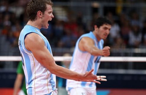 Волейбол. Аргентина наказала Болгарию Подходит к завершению групповой этап мужского олимпийского турнира в Лондоне.