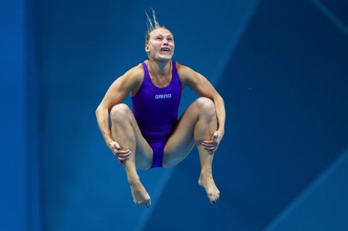 Прыжки в воду. Федорова стала девятой, очередное китайское золото Украинка прошла квалификации на 3-метровом трамплине, но медаль завоевать не смогла.