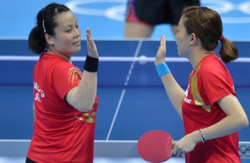 Настольный теннис. Китаянки берут золото Японские спортсменки не сумели оказать достойное сопротивление фавориту.