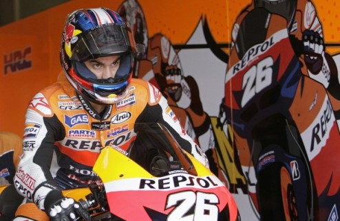 MotoGP. Гран-при Чехии. Педроса — быстрейший в третьей практике Дани Педроса выиграл все свободные заезды.