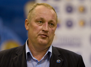Лебединцев: "Основная задача Паскуали — это молодежь" Спортивный директор БК Киев активно поучаствовал в предсезонной пресс-конференции клуба. 
