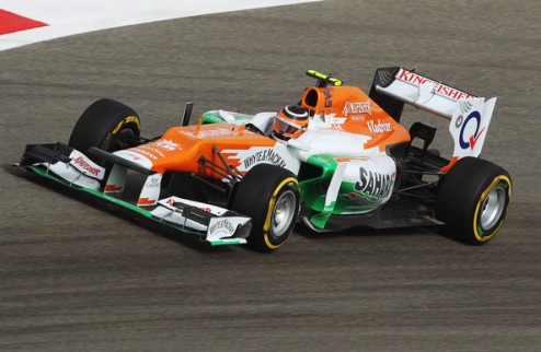 Формула-1. Хюлькенберг доволен своим выступлением в Корее Пилот Форс Индии не скрывал радости после финиша.