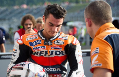 MotoGP. Педроса: "Жаль, что Лоренсо финишировал вторым" Дани был довольно сдержан после своей победы на Гран-при Японии.