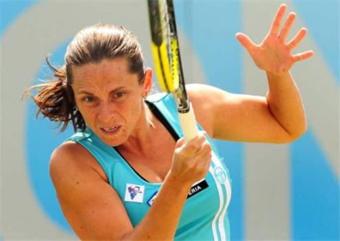 Винчи: "Все получилось довольно просто" Итальянская теннисистка прокомментировала свой выход в полуфинал Турнира чемпионов WTA в Софии.