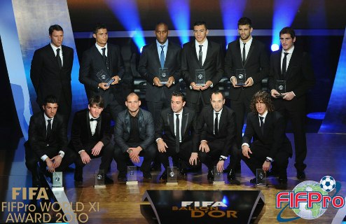 2012 FIFPro World XI: определится лучшая полузащита Сразу 15 игроков средней линии претендуют на попадание в сборную года.