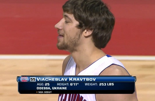 Вячеслав Кравцов дебютировал в НБА! Наш единственный легионер наконец-то получил игровое время.