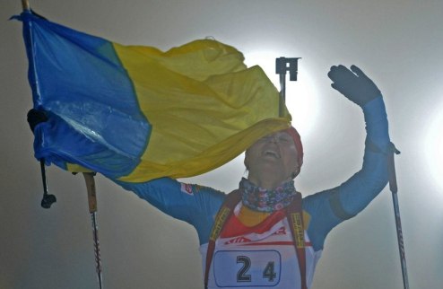 Биатлон. Вита Семеренко: "Свершилось чудо" Биатлонистка прокомментировала украинскую победу в женской эстафете.