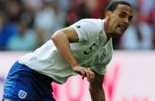 Фердинанд не прочь вернуться в сборную Англии  34-летний защитник МЮ провел в футболке Трех Львов 81 игру за 14 лет.