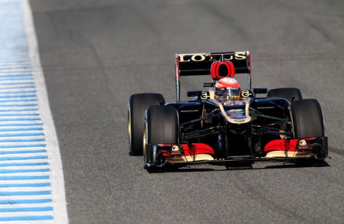 Формула-1. Второй день тестов — за Грожаном Французский пилот Лотуса опередил всех во второй день предсезонных тестов в Хересе.