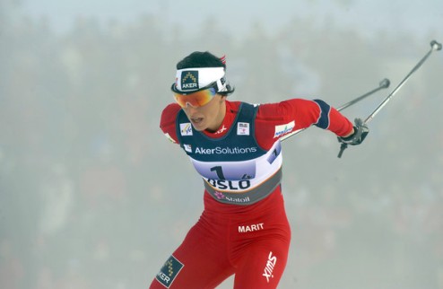 Лыжные гонки. ЧМ. Бьорген выигрывает марафон  Норвежка Марит Бьорген выиграла марафон на 30 километров классическим стилем на чемпионате мира по лыжным ...