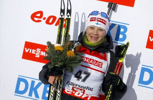 Биатлон. Макарайнен: "Пятое место — это не то, чего я хотела" Финская биатлонистка Кайса Макарайнен подвела итоги минувшего сезона. 