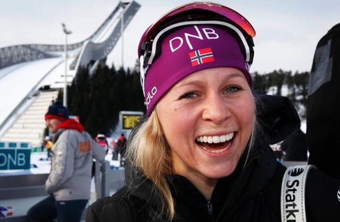 Биатлон. Экхофф выиграла спринт на чемпионате Норвегии, Бергер — седьмая Тора Бергер на сей раз не сумела попасть в призы.