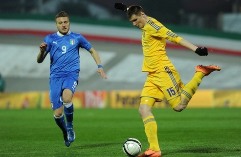 Молодежная сборная Украины уступила в Италии Команда Ковальца провела второй из запланированных контрольных матчей. 