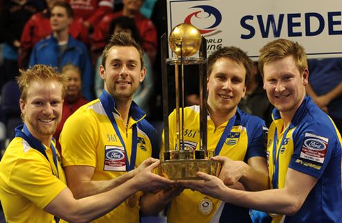 Керлинг. Швеция выиграла чемпионат мира Мужская сборная Швеции стала победителем чемпионата мира.