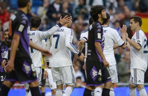 Вальядолидная победа Реала Мадридцы весело провели очередной матч Примеры.