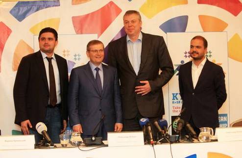Украина презентовала логотип чемпионата Европы U-16 Руководители Евробаскета-2015 представили на пресс-конференции эмблема кадетского чемпионата Европы,...