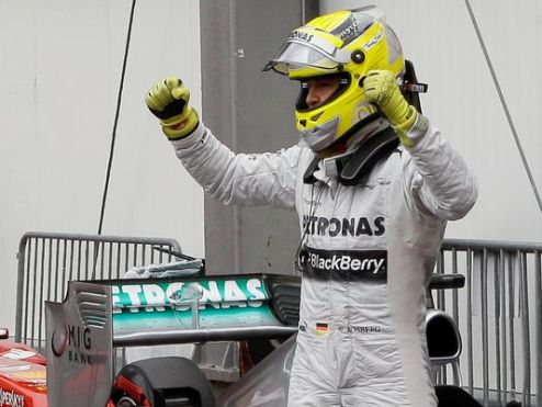 Формула-1. Гран-при Монако. Долгожданный успех Мерседеса Нико Росберг сумел избежать проблем с резиной и привел свою команду к победе.
