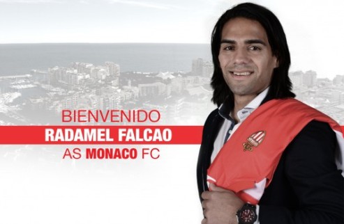 Официально: Фалькао — игрок Монако Монегаски оформили трансфер колумбийского нападающего Атлетико.
