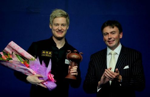 Снукер. И грянул Гром Нил Робертсон выиграл первый рейтинговый турнир сезона в китайском Вуси.