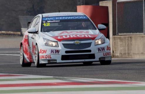 WTCC. Порту. Поул Мюллера, неудача Монтейро Иван Мюллер взял поул-позишн в Португалии.