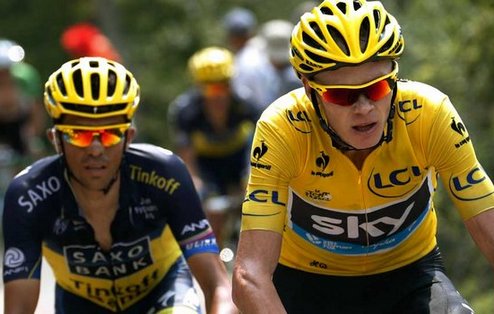 Велоспорт. Контадор: "Снимаю шляпу перед Фрумом" Альберто Контадор признал силу обладателя желтой майки после вчерашнего восхождения на Мон-Венту.