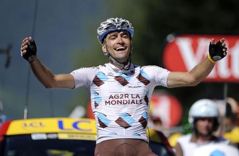 Тур де Франс. Риблон добывает первую французскую победу Француз Кристоф Риблон (Ag2r La Mondiale) одержал победу на королевском восемнадцатом этапе Тур ...