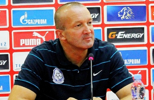 Григорчук: "Мы будем играть на победу" Накануне ответного матча с Црвеной Звездой наставник Черноморца пообщался с журналистами. 