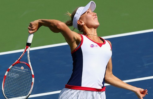 Нью-Хейвен (WTA). Кербер и Лисицки выбывают, победа Закопаловой Сегодня на турнире в США начались поединки второго раунда.