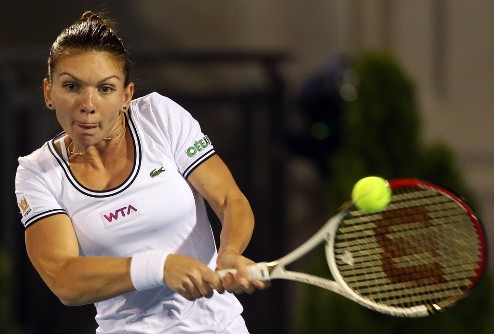 Халеп: "Набрала великолепную форму" Румынская теннисистка прокомментировала свой выход в полуфинал турнира в Нью-Хейвене.