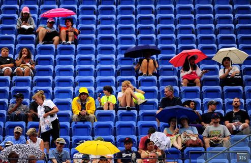 US Open. Восемь матчей перенесены Программу третьего игрового дня пришлось корректировать из-за дождя в Нью-Йорке.