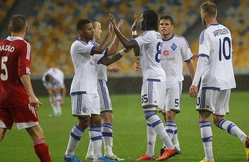 Динамо разгромило Актобе Киевский клуб оформил путевку в групповой этап Лиги Европы. 