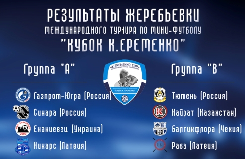 Футзал. Луганск примет групповой этап Кубка Еременко Украинский город будет принимать первый тур группового этапа на ЛТК арене.