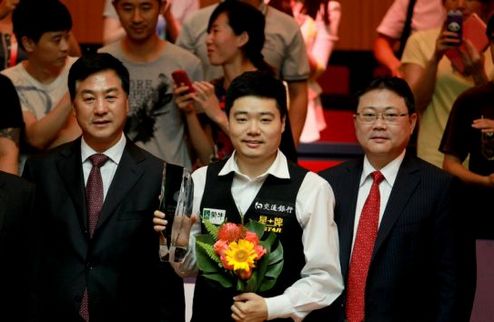 Снукер. Ожидания не напрасны  Дин Джуньху наконец принес Китаю рейтинговый трофей!