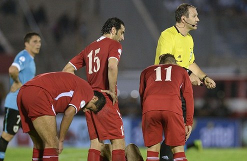 Уругвай стал последним участником ЧМ-2014 Селесте добыли путевку на бразильский мундиаль, переиграв в плей-офф отбора Иорданию.