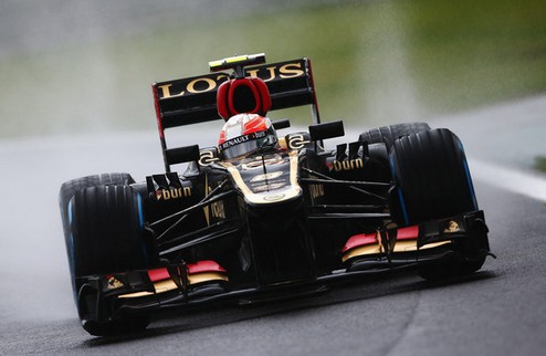 Формула-1. Грожан: "Уверен в своих силах перед гонкой" Пилот Лотуса прокомментировал свое шестое место по итогам дождевой квалификации на Интерлагосе.