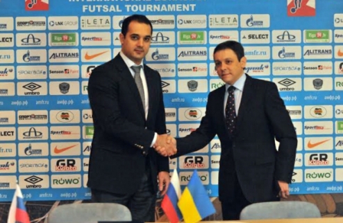 Украина и Россия будут совместно развивать футзал Сегодня в Риге состоялось подписание соглашения о сотрудничестве между Ассоциацией мини-футбола России...